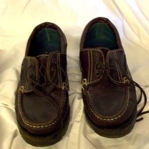 Men,s brown lace up loafer
